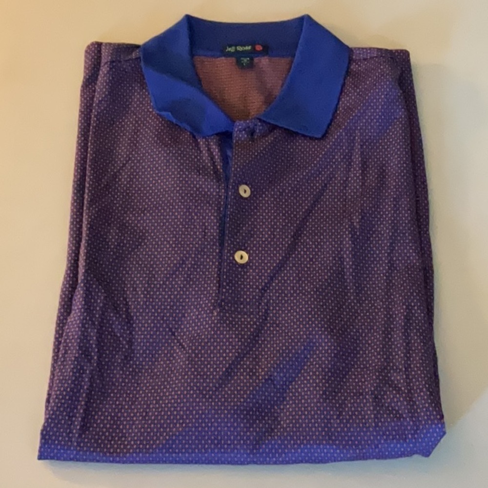 EUC Mens JEFF ROSE short sleeve polo shirt
